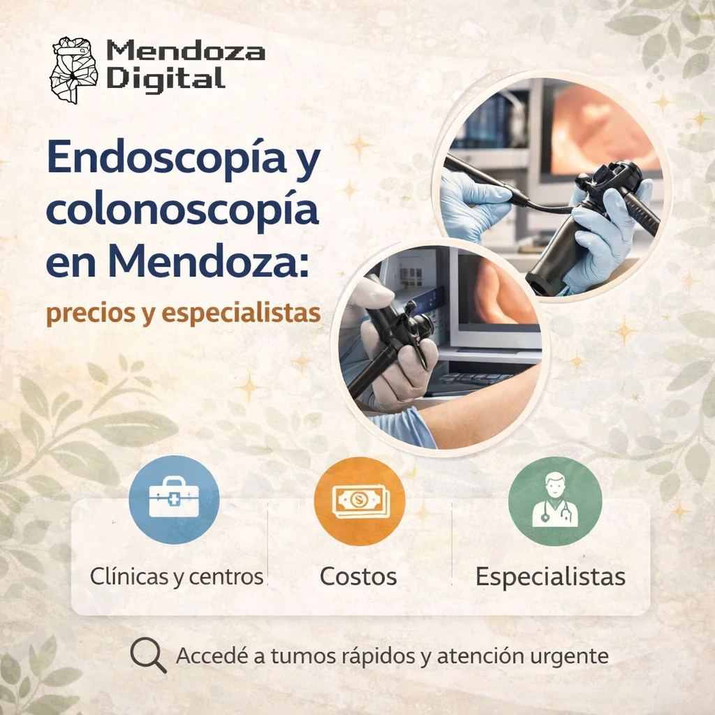Endoscopía y colonoscopía en Mendoza