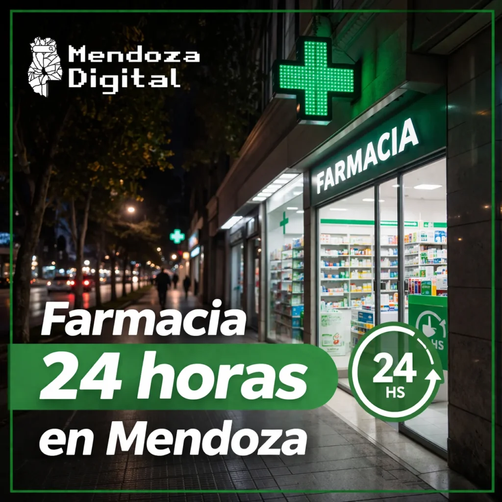 Farmacia 24 horas en Mendoza