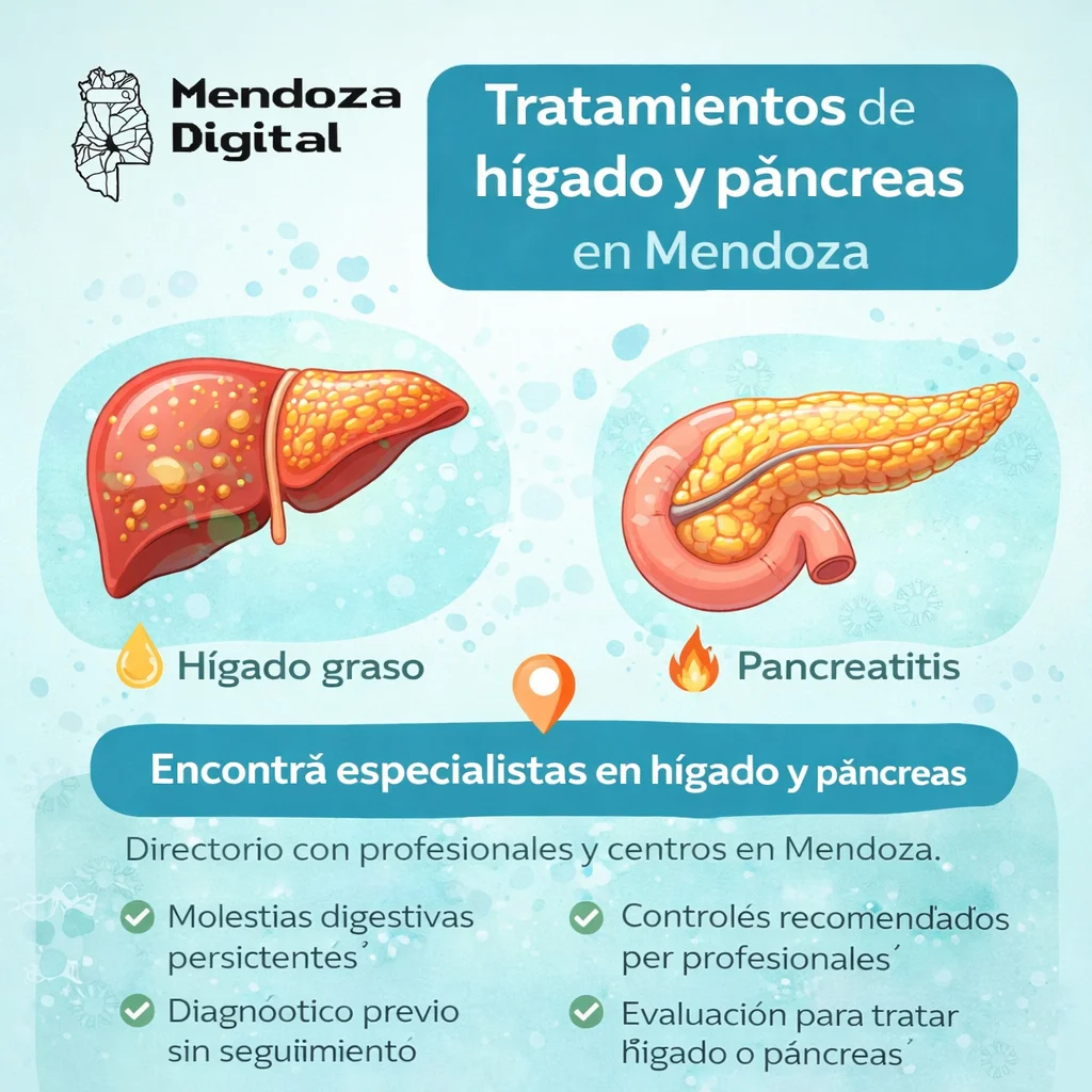 Tratamientos de hígado y páncreas en Mendoza