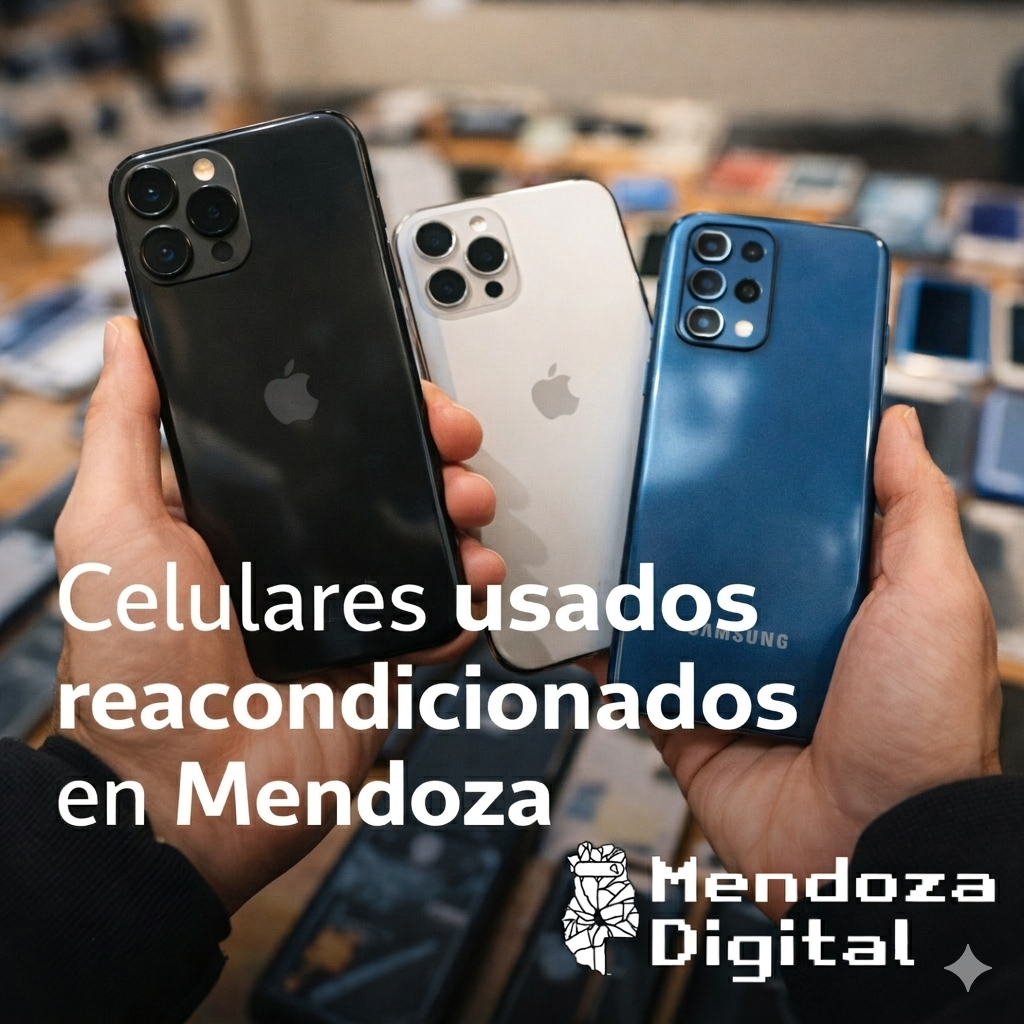 Celulares usados reacondicionados en Mendoza