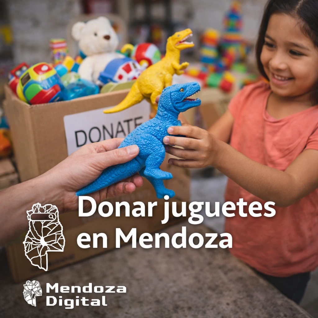 Donar juguetes en Mendoza