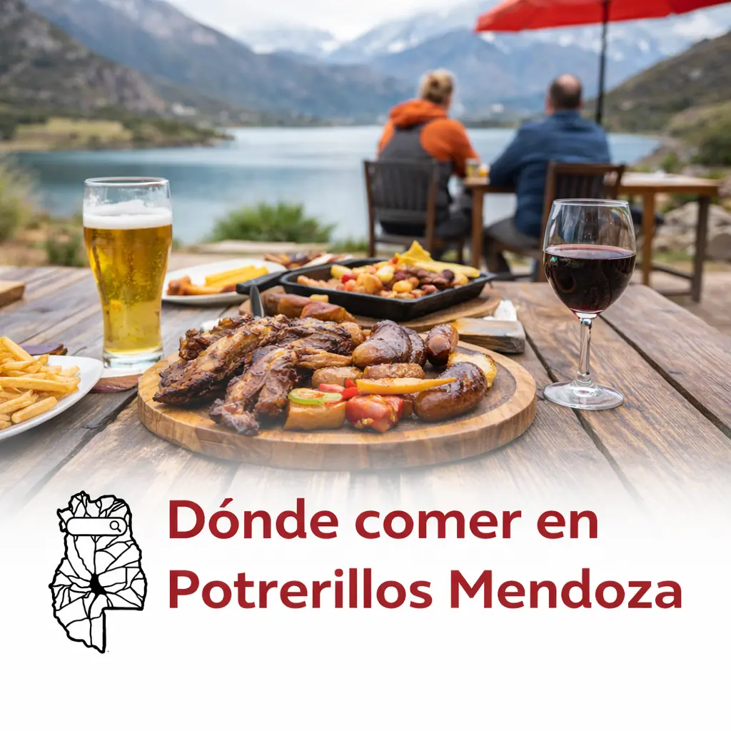 Dónde comer en Potrerillos Mendoza