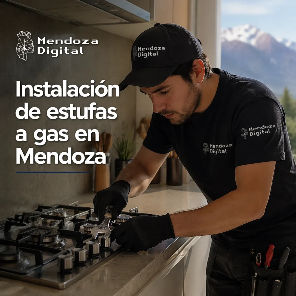 Instalación de estufas a gas en Mendoza