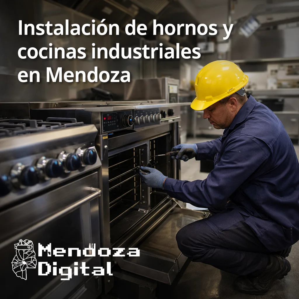 Instalación de hornos y cocinas industriales en Mendoza