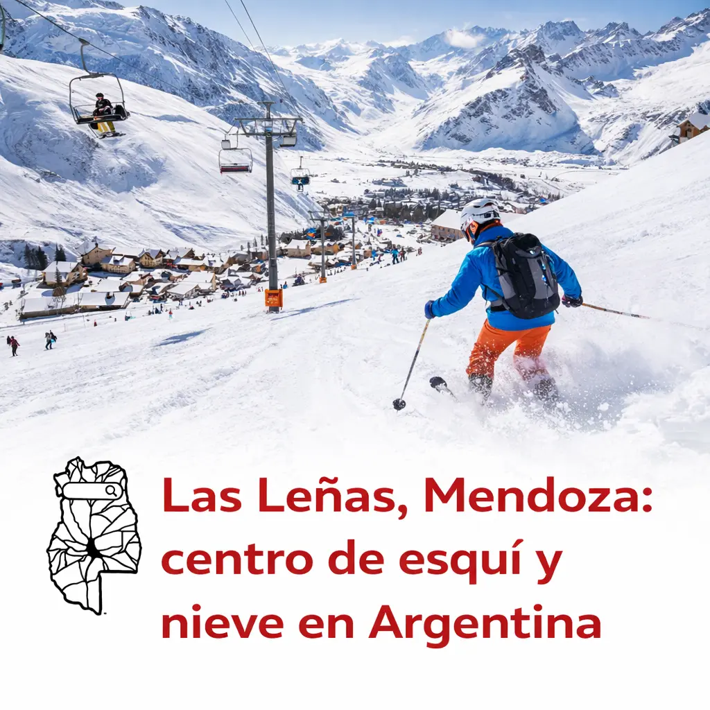 Las Leñas, Mendoza centro de esquí y nieve en Argentina