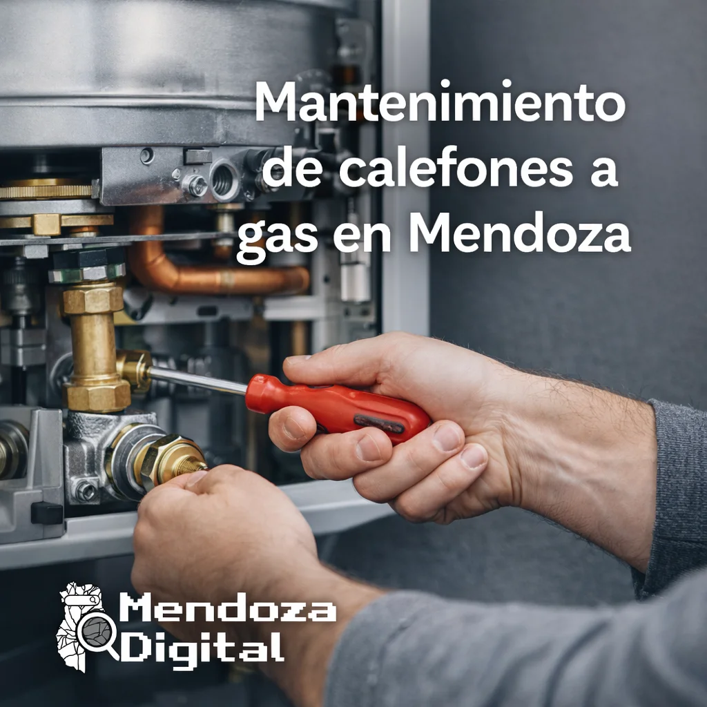 Mantenimiento de calefones a gas en Mendoza