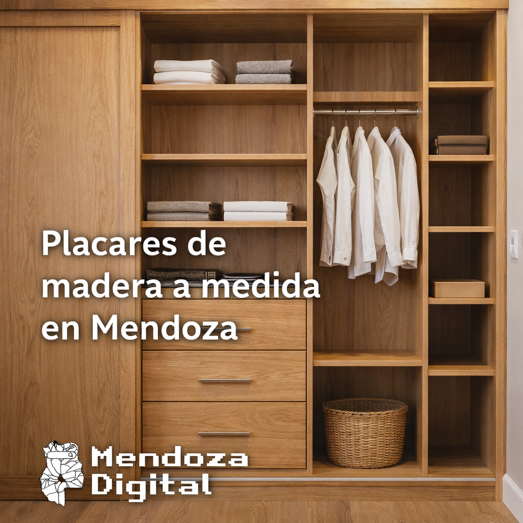 Placares de madera a medida en Mendoza
