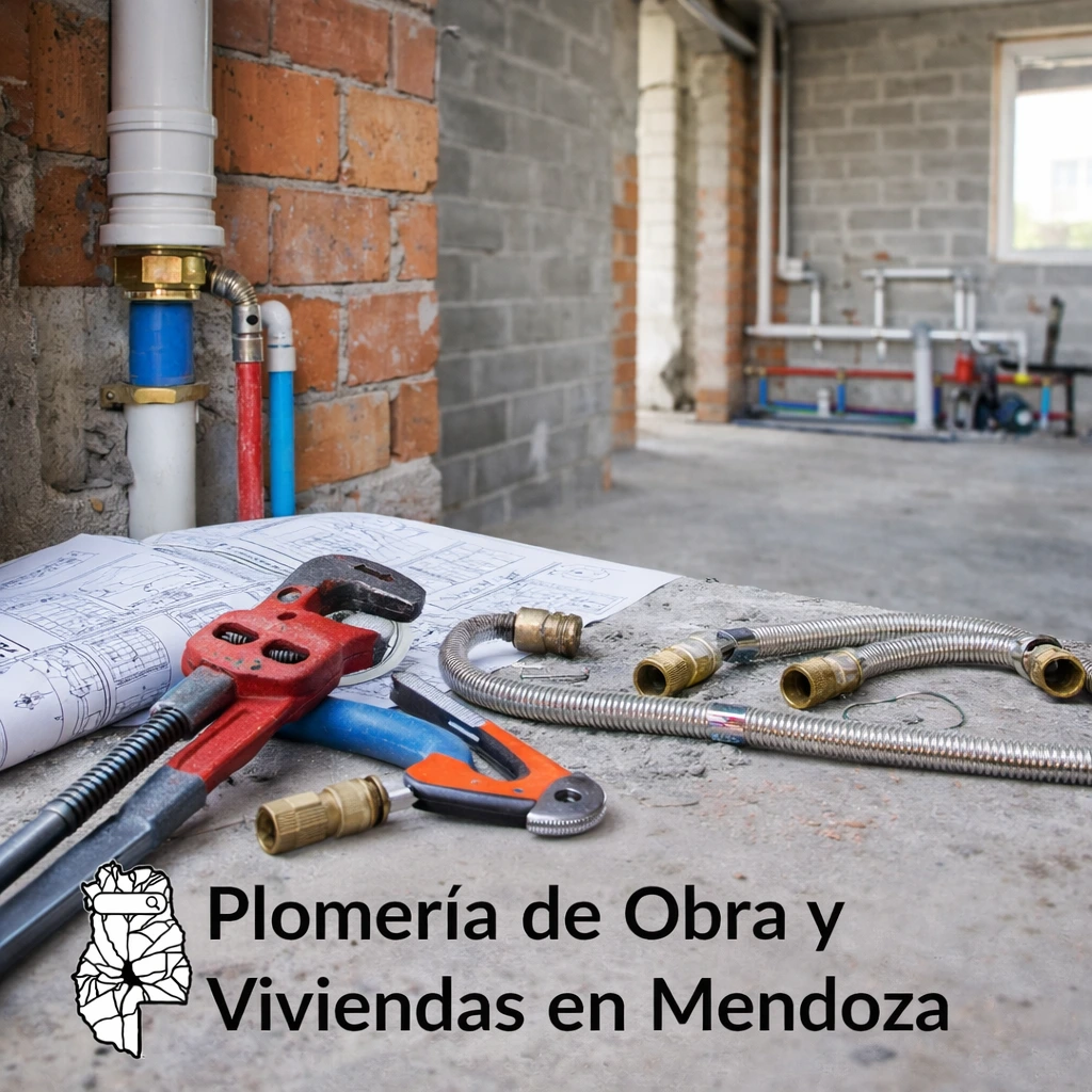 Plomería de Obra y Viviendas en Mendoza