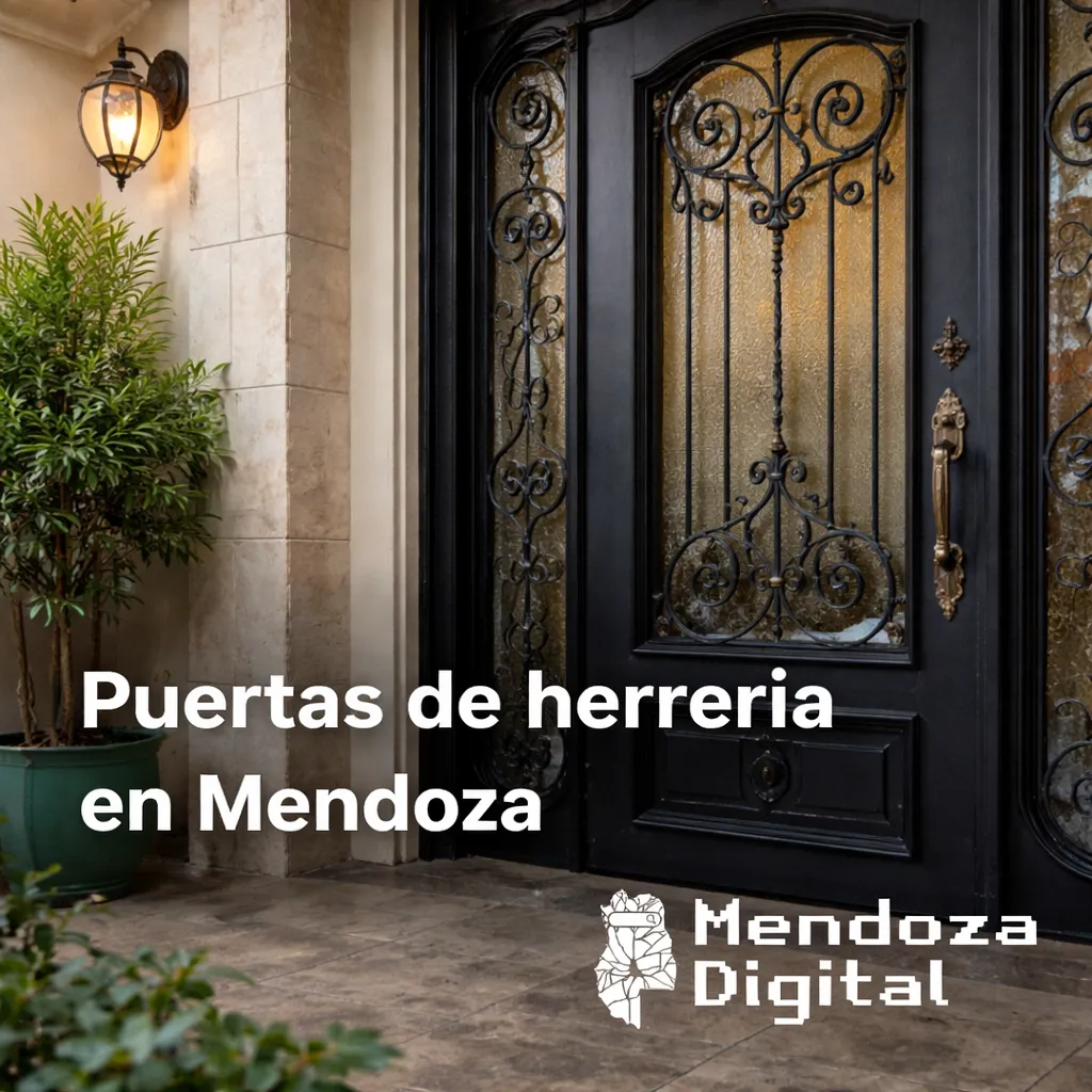Puertas de herrería en Mendoza