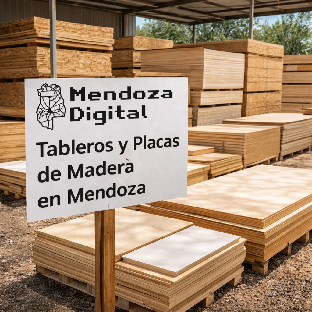 Tableros y Placas de Madera en Mendoza