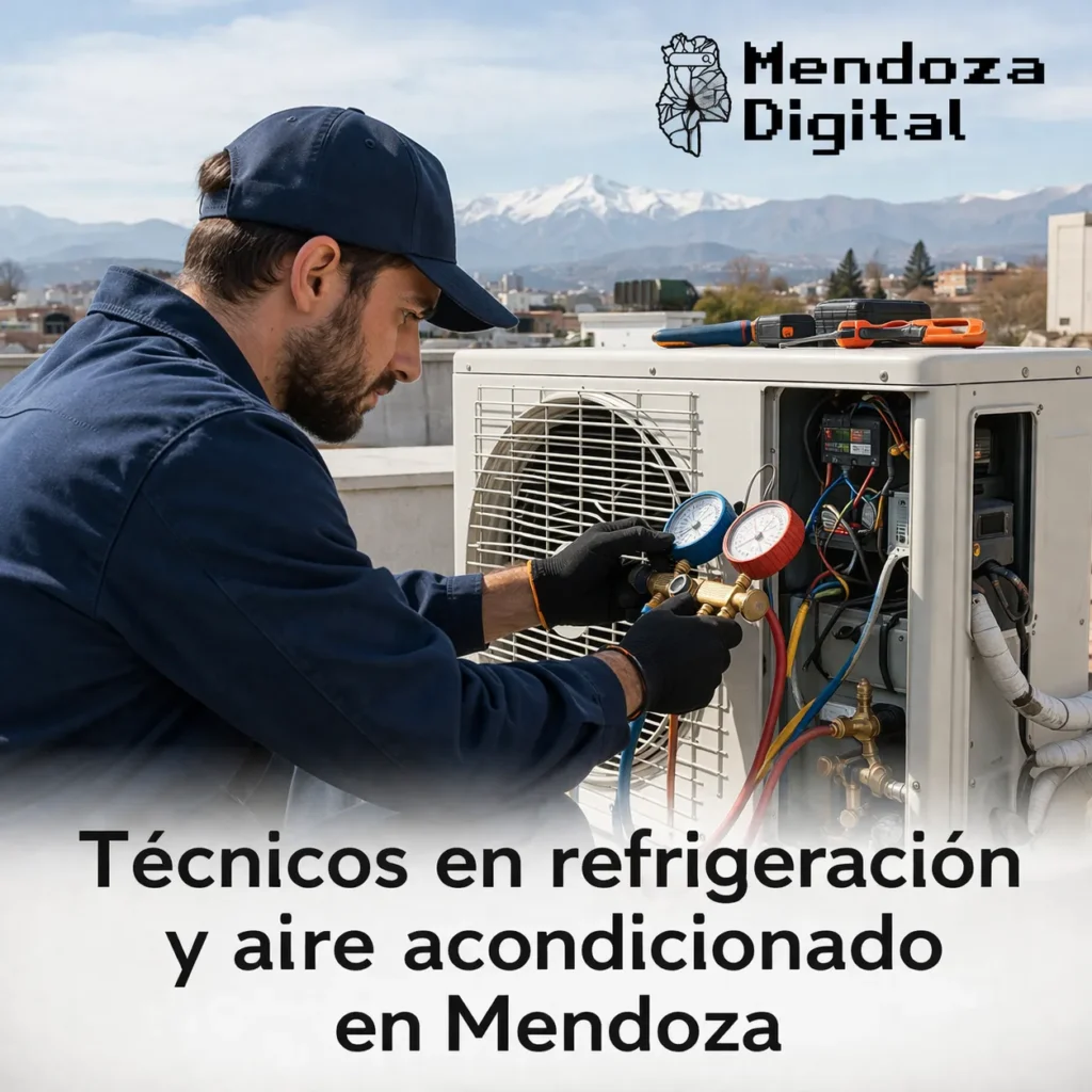 Técnicos en refrigeración y aire acondicionado en Mendoza