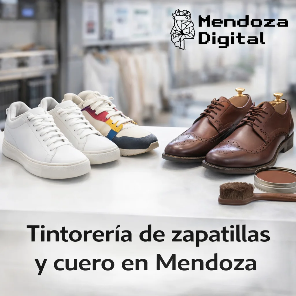 Tintorería de zapatillas y cuero en Mendoza