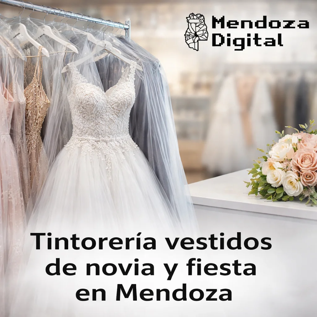 Tintorería vestidos de novia y fiesta en Mendoza