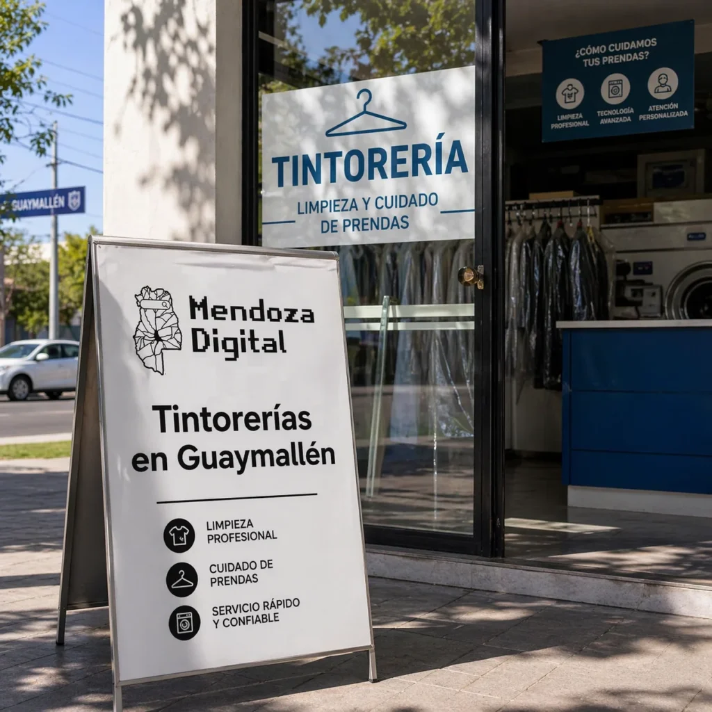 Tintorerías en Guaymallén