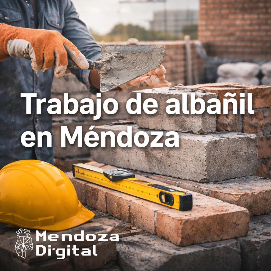 Trabajo de albañil en Mendoza