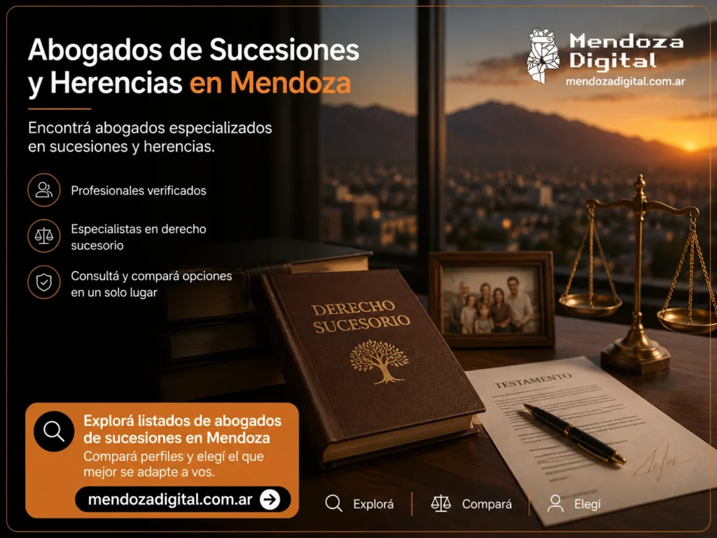 Abogados de sucesiones y herencias en Mendoza