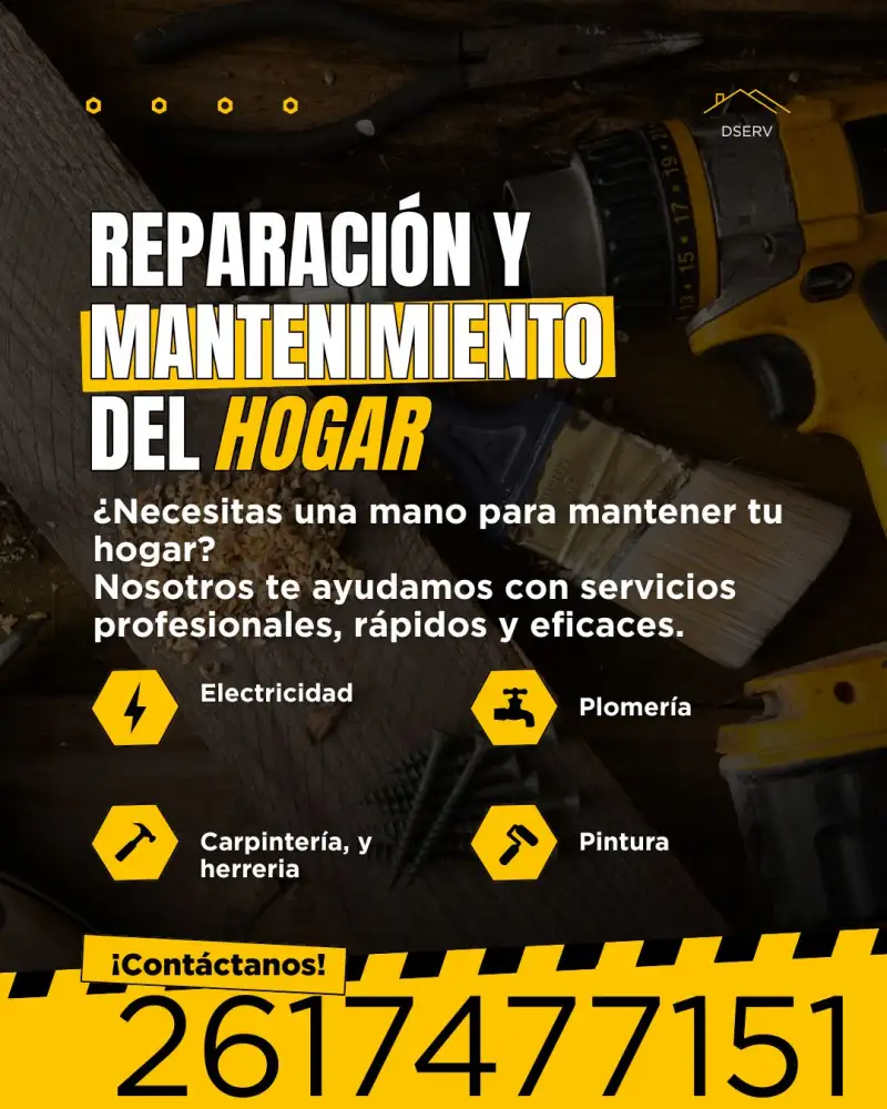 Posteo-para-Instagram-Servicios-de-Mantenimiento-Moderno-Negro-y-amarillo-1