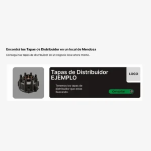 Espacio publicitario en alquiler para negocios de venta sobre Tapas de Distribuidor en Mendoza