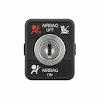 Interruptor de llave de seguridad automotriz para desactivación y activación de airbag de pasajero sobre fondo blanco listo para comprar online en Mendoza