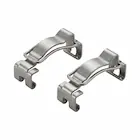 Par de clips de sujeción metálicos de acero elástico para fijación de tapa de distribuidor listo para comprar online en Mendoza