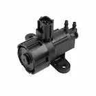 Electroválvula interruptor EGR de plástico negro con tomas de vacío y ficha superior lista para comprar online en Mendoza
